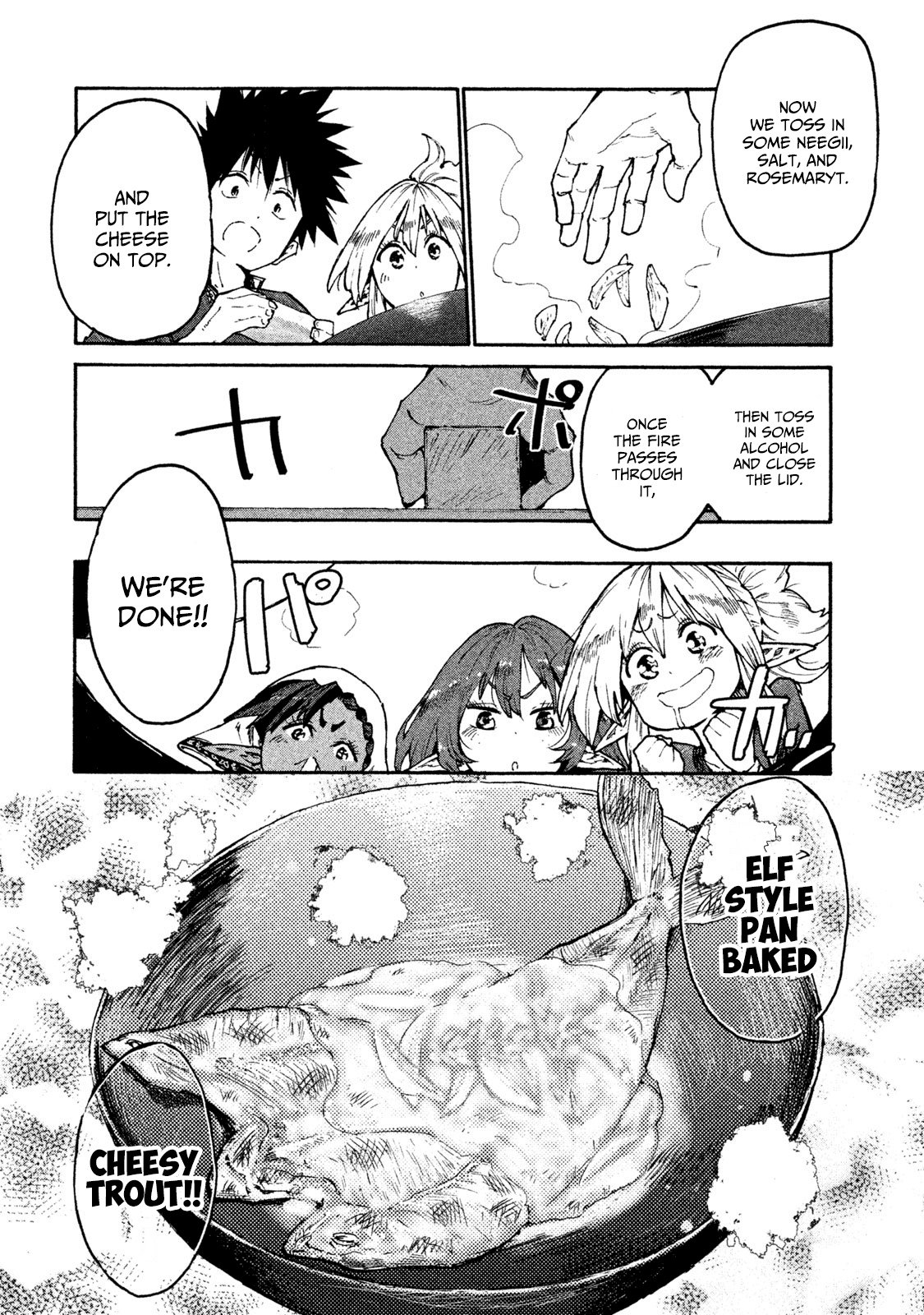 Mazumeshi Elf to Yuboku gurashi Chapter 32 14